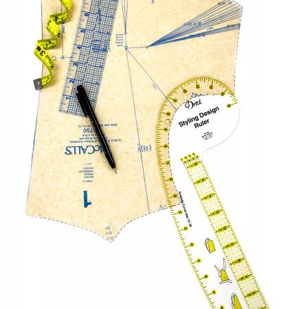 Dritz Hip Curve Ruler - 20in - Clear