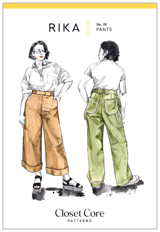 Rika Pants Sizes 0-20 - Closet Core Patterns