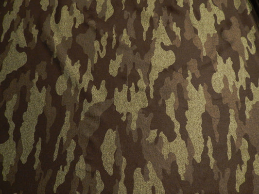 Hunter Green Reversible Camo Yoga Knit