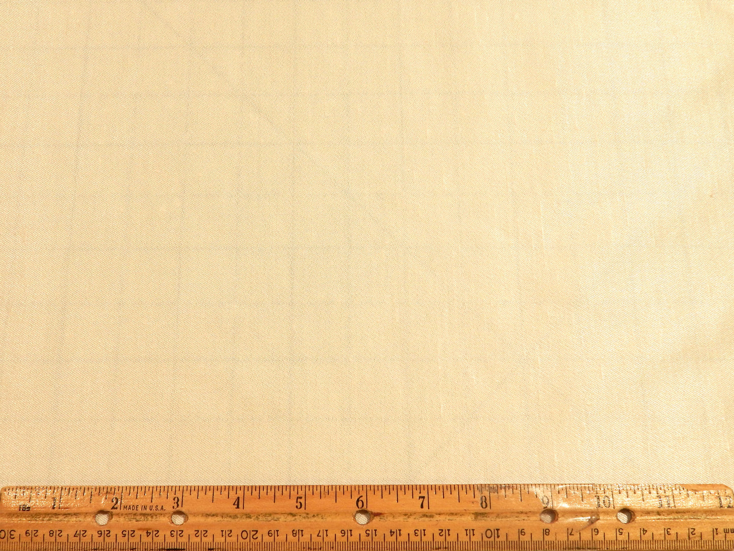 Heavy Ivory Rayon Sateen