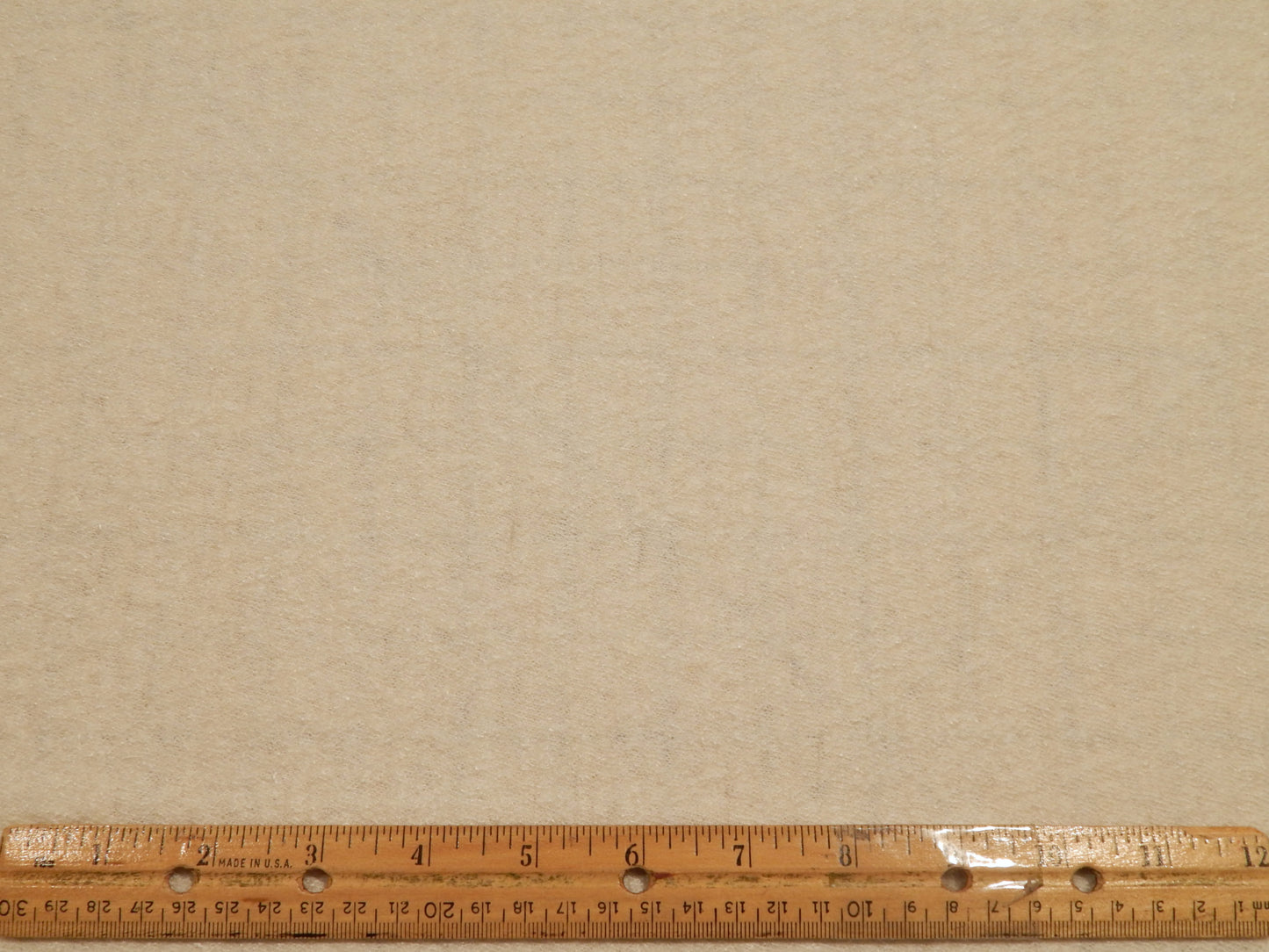 Vanilla White Boiled Wool Knit - Telio Lana Bollito