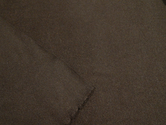 Italian Black Wool Melton