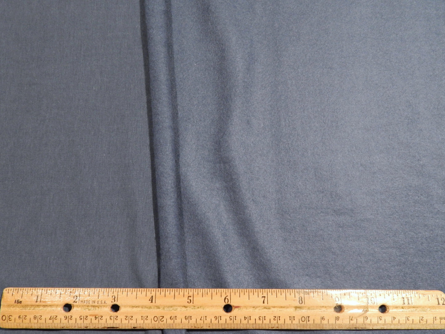 Steel Blue Bamboo Fleece - Telio Bamboo Dream - REMNANT SALE