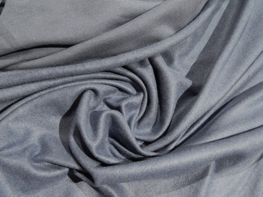 Steel Blue Bamboo Fleece - Telio Bamboo Dream - REMNANT SALE