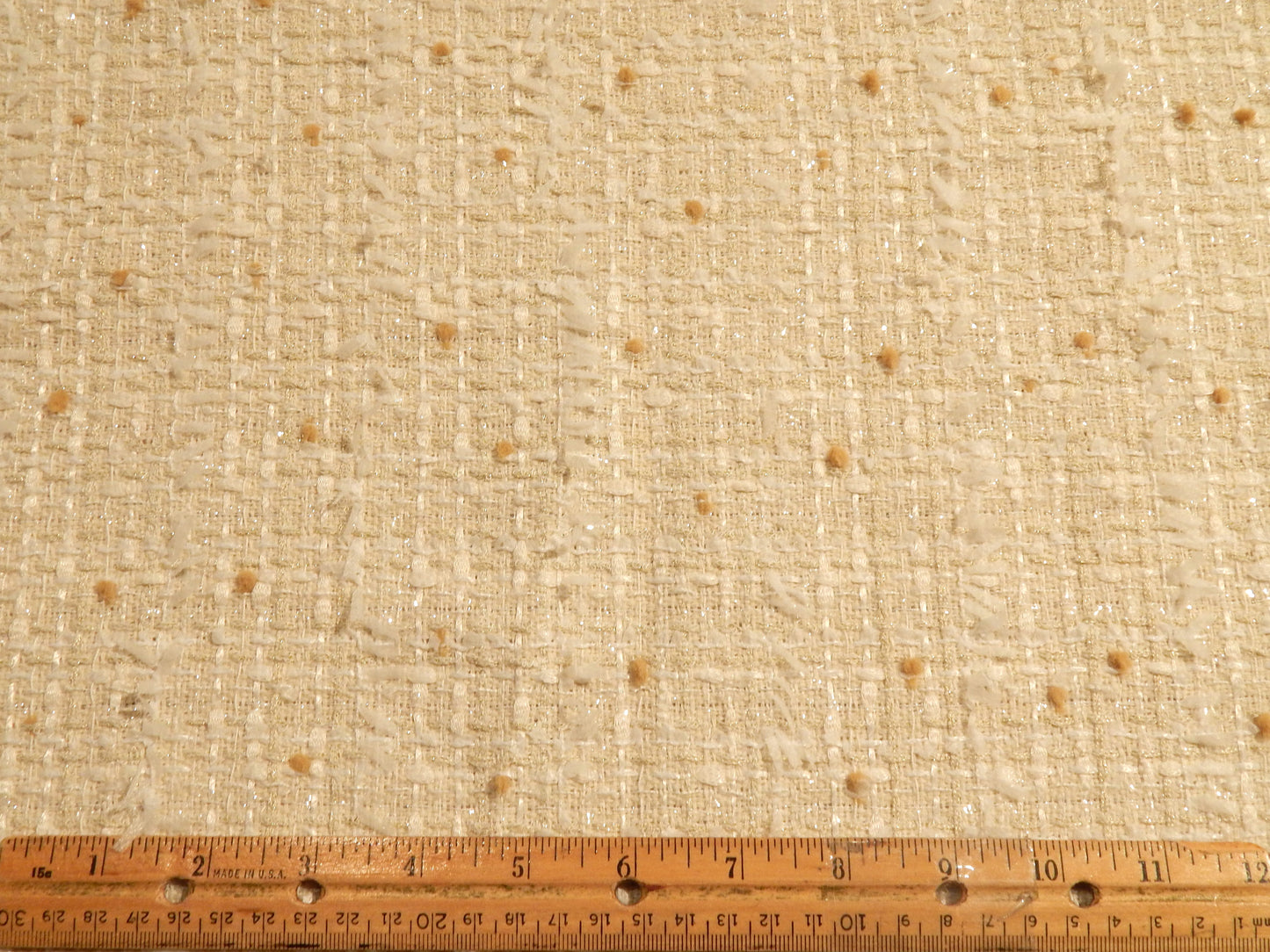 Ivory Barbie Tweed - Telio