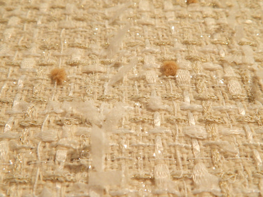 Ivory Barbie Tweed - Telio