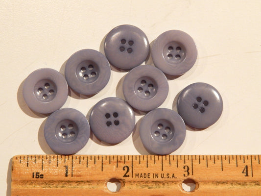 Dusty Lilac Corozo Buttons - Multiple Sizes