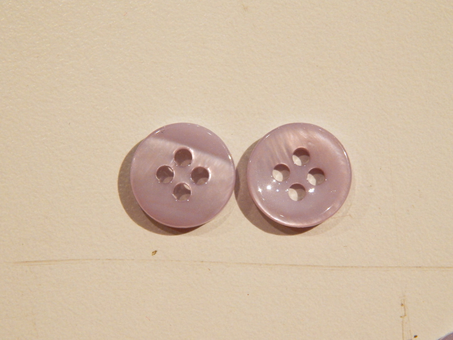 Lavender Small Mother of Pearl Shirt Buttons