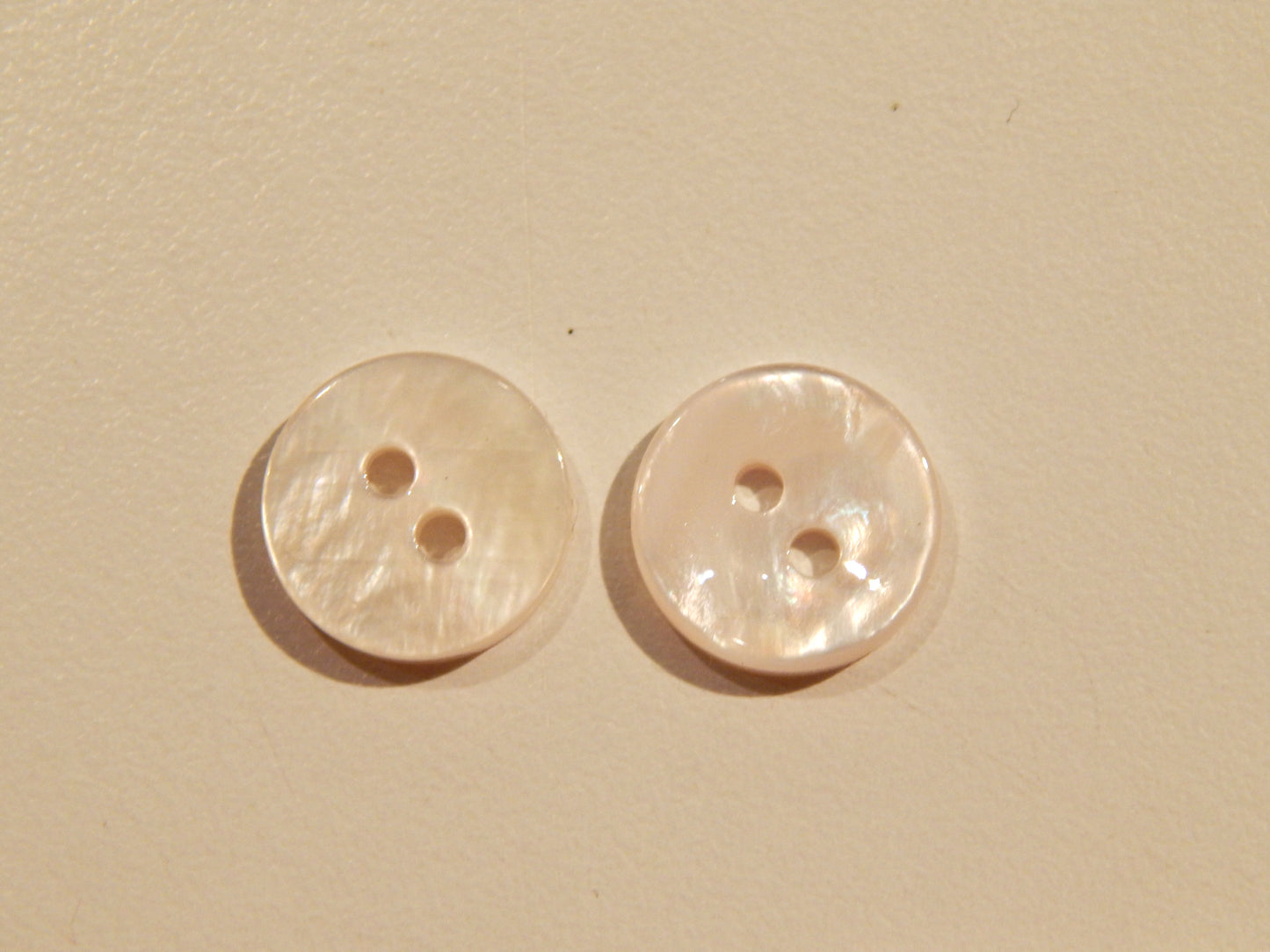 Blush Small Mother of Pearl Shirt Buttons