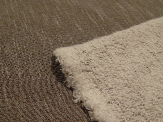 Medium Grey French Terry Knit