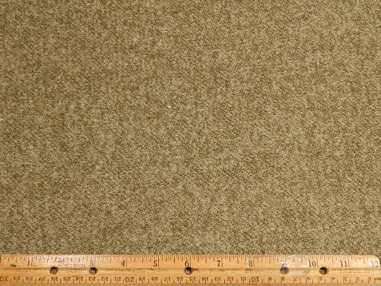 Olive Slub French Terry Knit