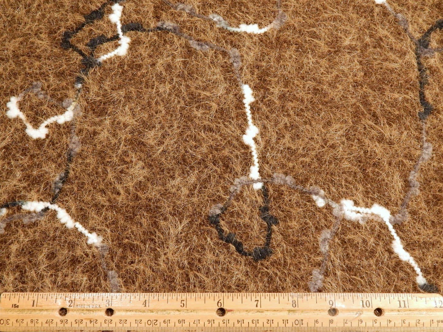 Fuzzy Hot Chocolate Sketched Yarn Knit - Telio