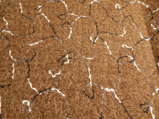 Fuzzy Hot Chocolate Sketched Yarn Knit - Telio