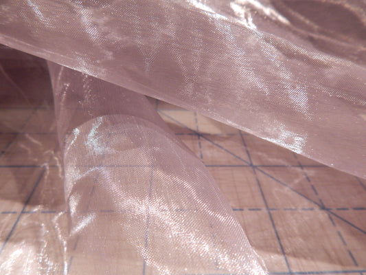 Dusty Lilac Mirror Organza