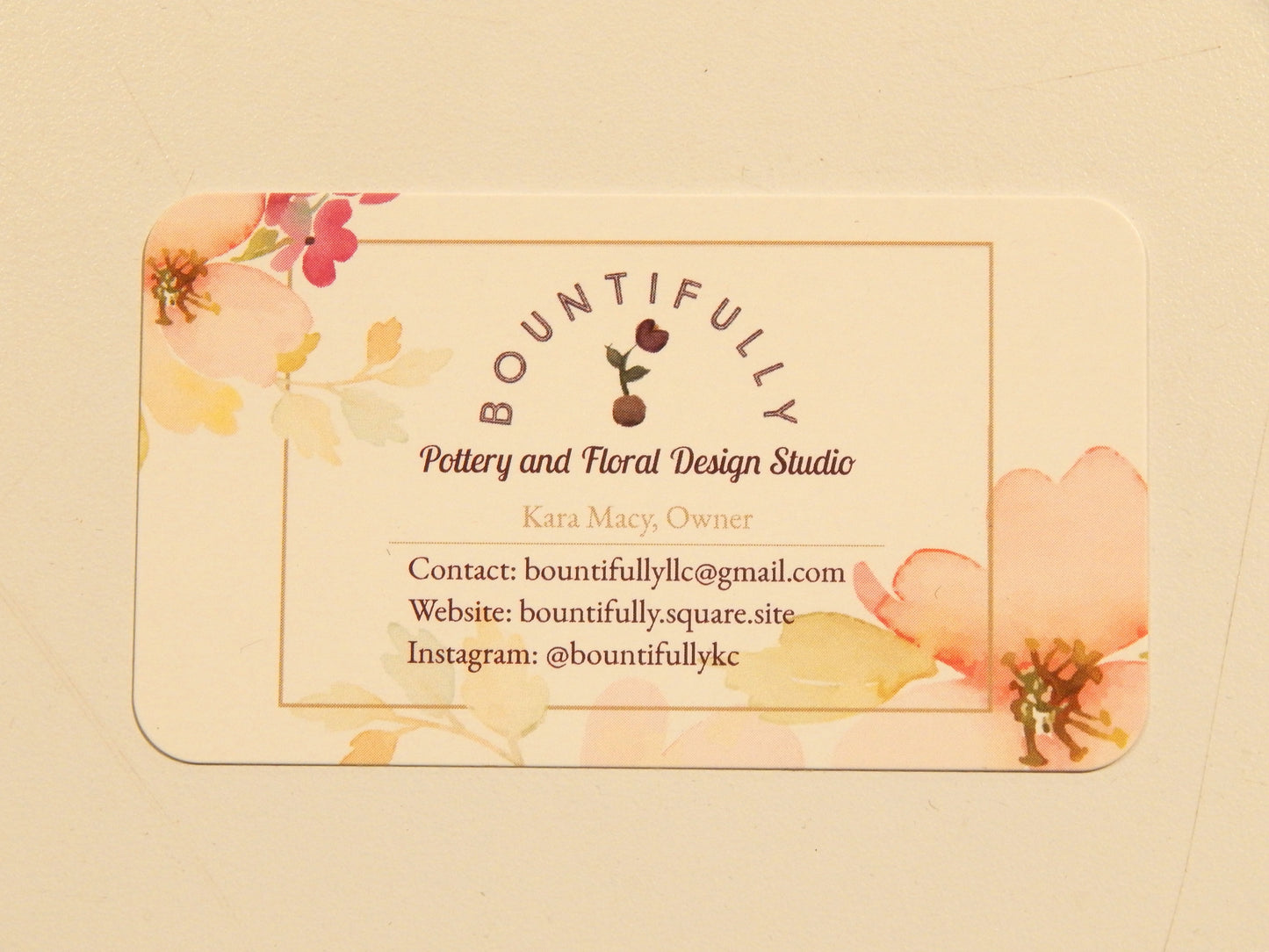 Hand Made Ceramic Buttons - 3/4" by Bountifully