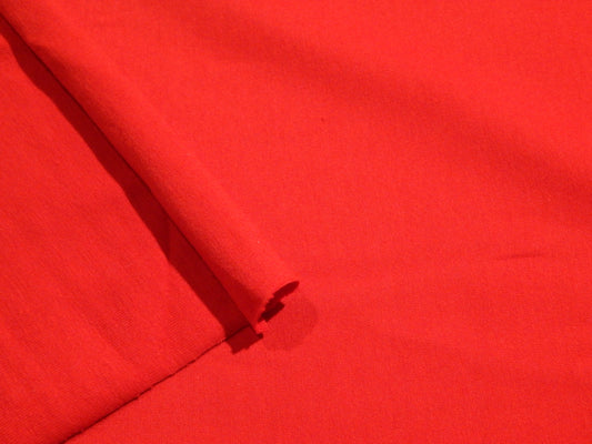 Red Cotton Spandex Jersey - Telio