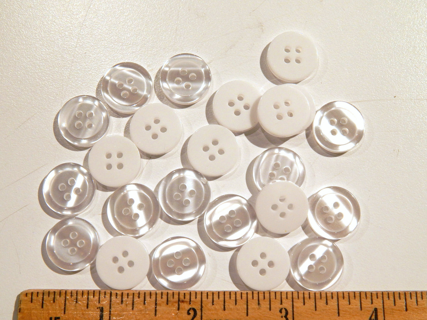White Pearl Shirt Buttons