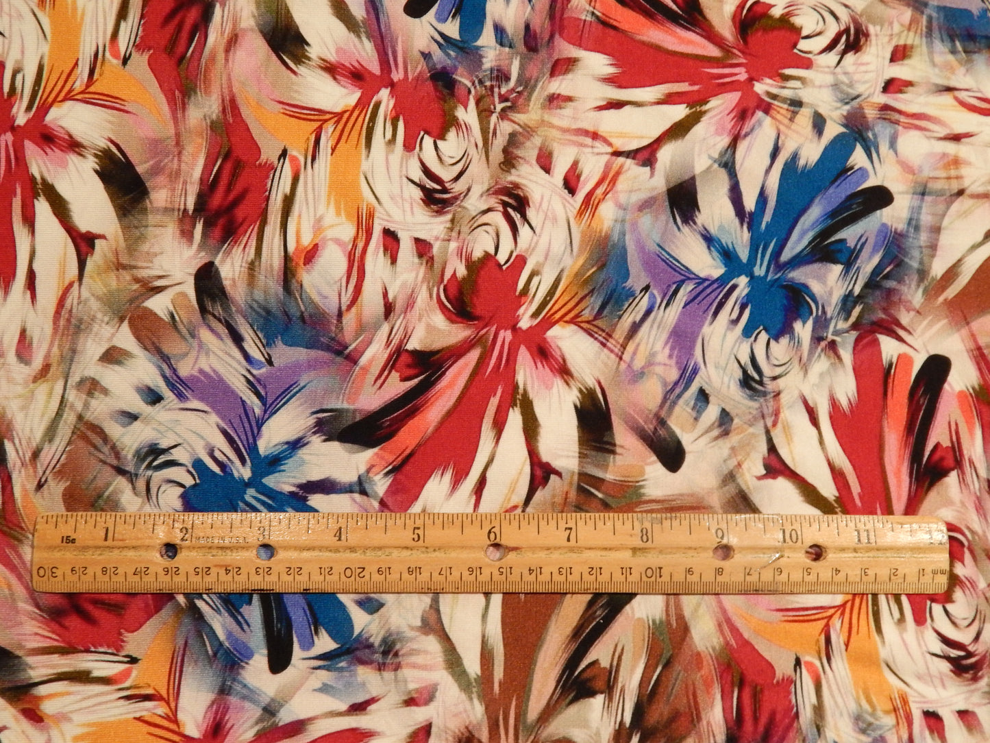 Jeweled Tropics Abstract Jersey Knit - Telio