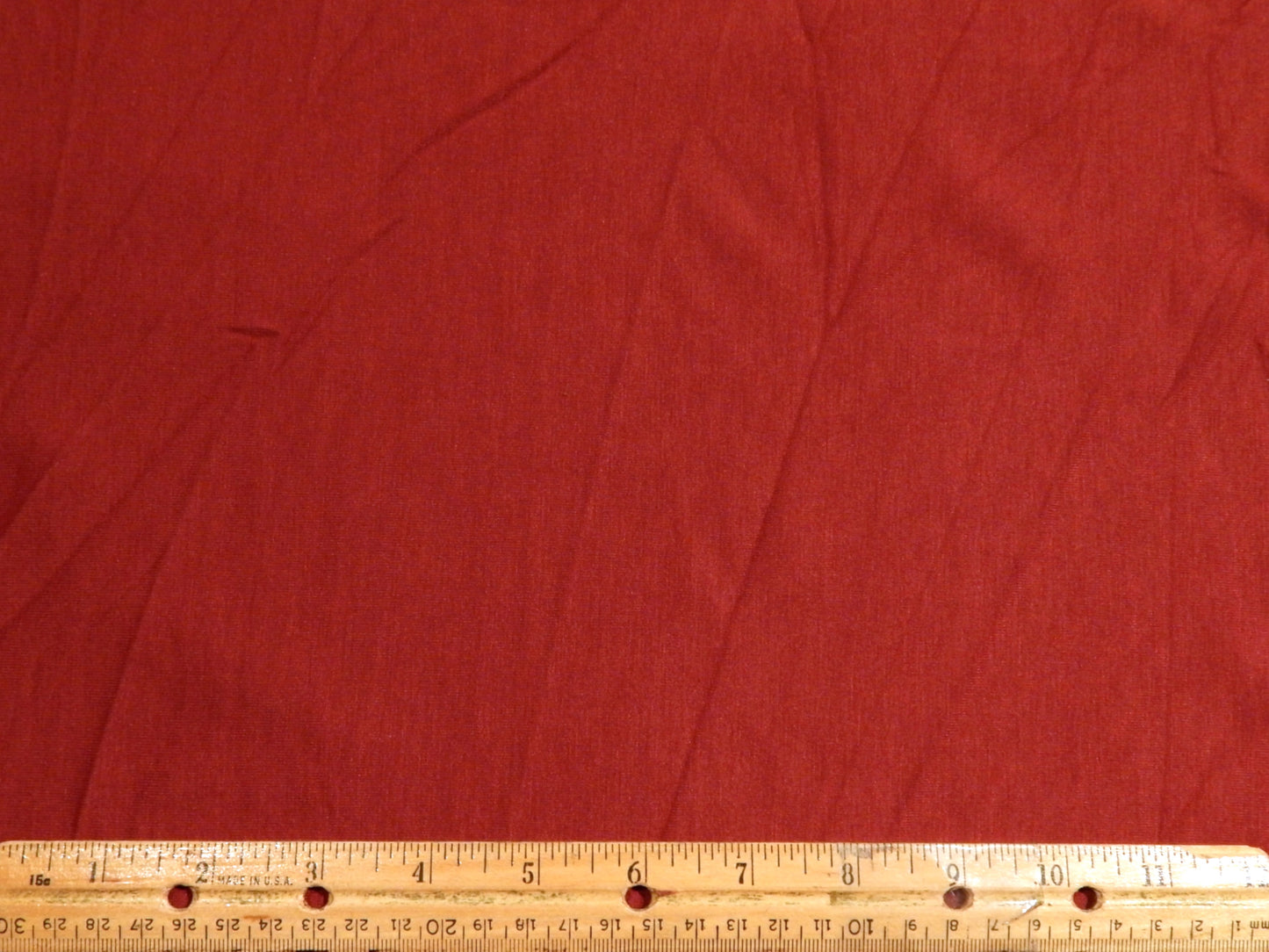 Lightweight Wine Red Rayon French Terry