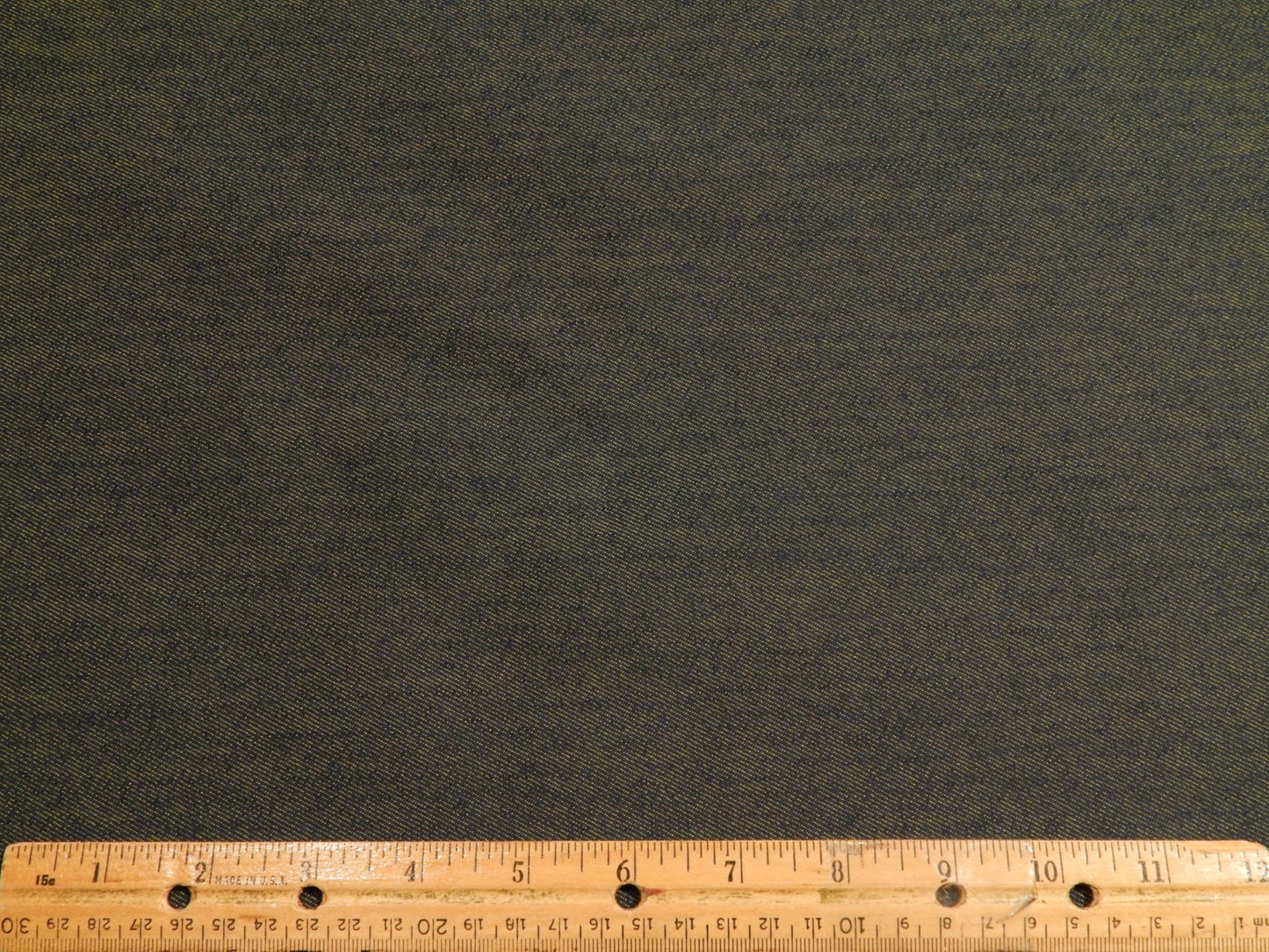 Electric Green Two-Toned Denim - Telio