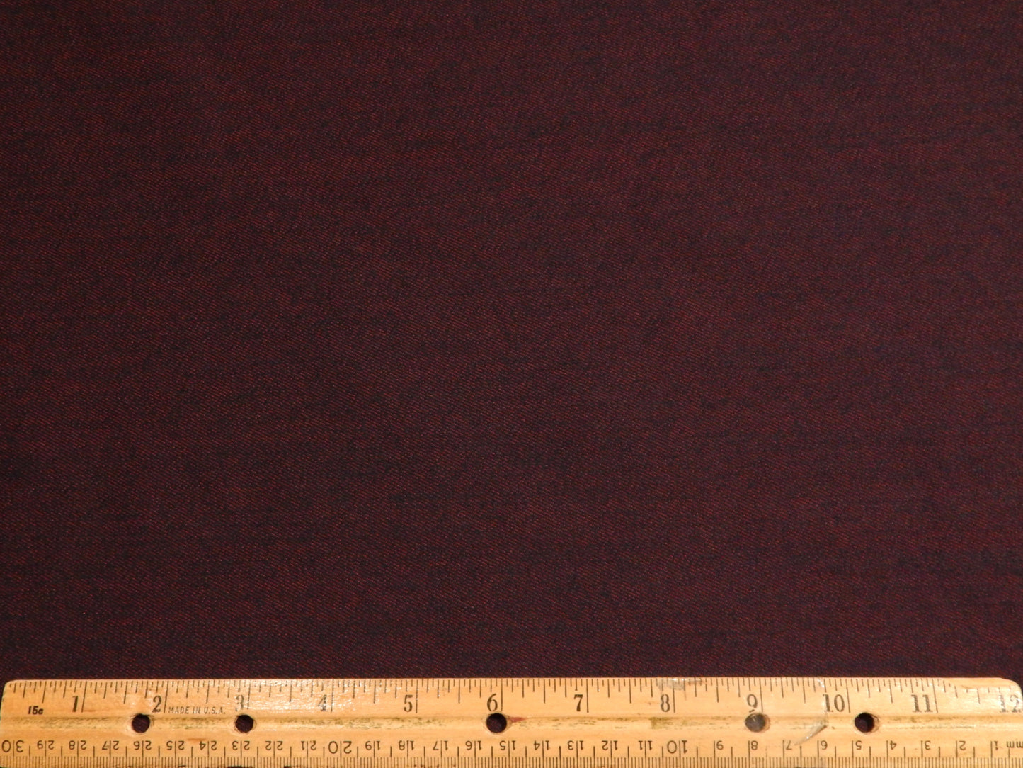 Electric Red Two-Toned Denim - Telio