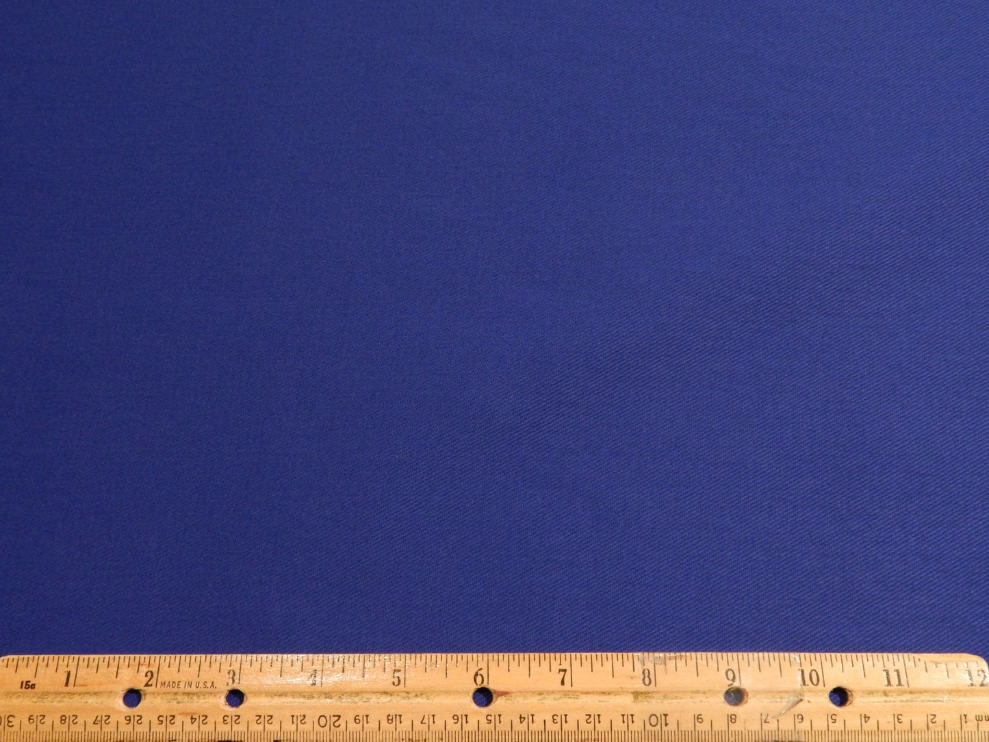 Royal Blue Brushed Bull Denim