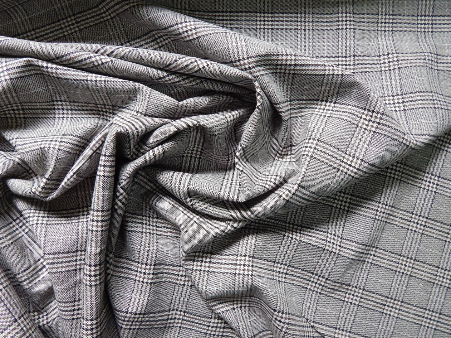 plaid suiting fabric