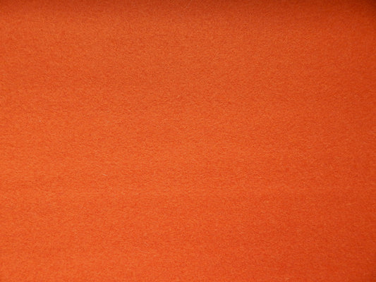 Italian Melton Wool - Orange