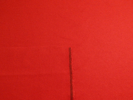 Red Melton Wool & Viscose Blend - Telio