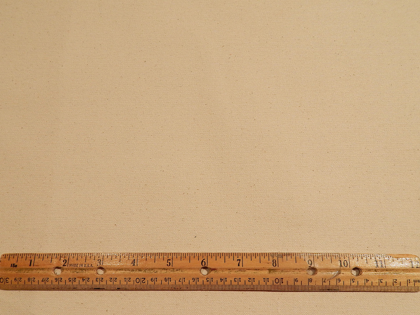 Oatmeal Unbleached Cotton Canvas