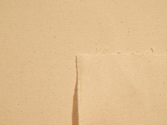Oatmeal Unbleached Cotton Canvas