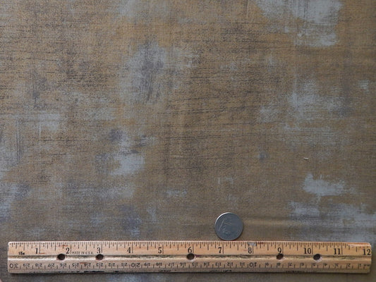 Multicolored brown and gray cotton fabric