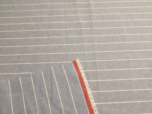 Light Blue Striped Linen