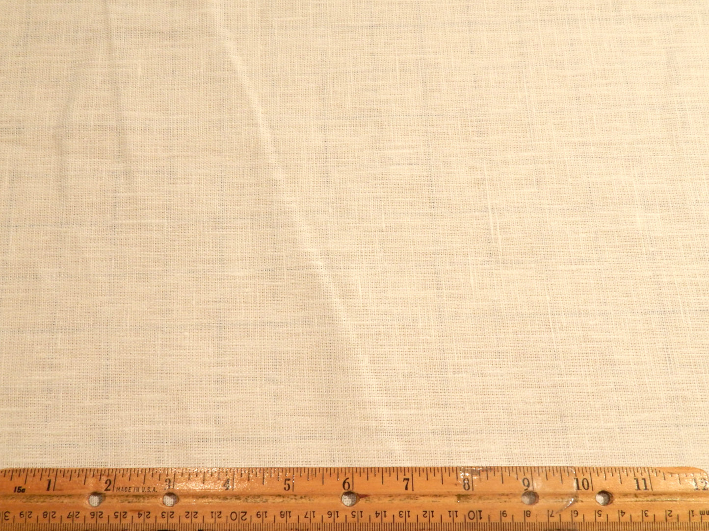 Heavy White Linen
