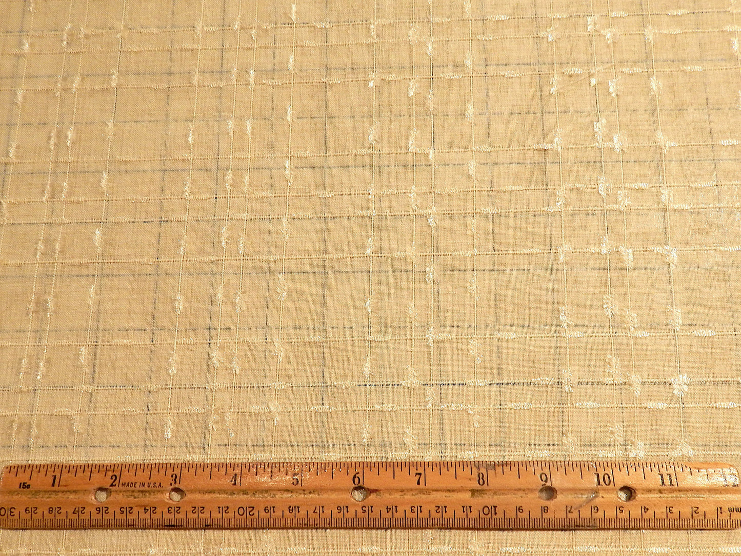 Tan Slub Voile
