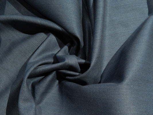 Navy Two Tone Cotton Twill