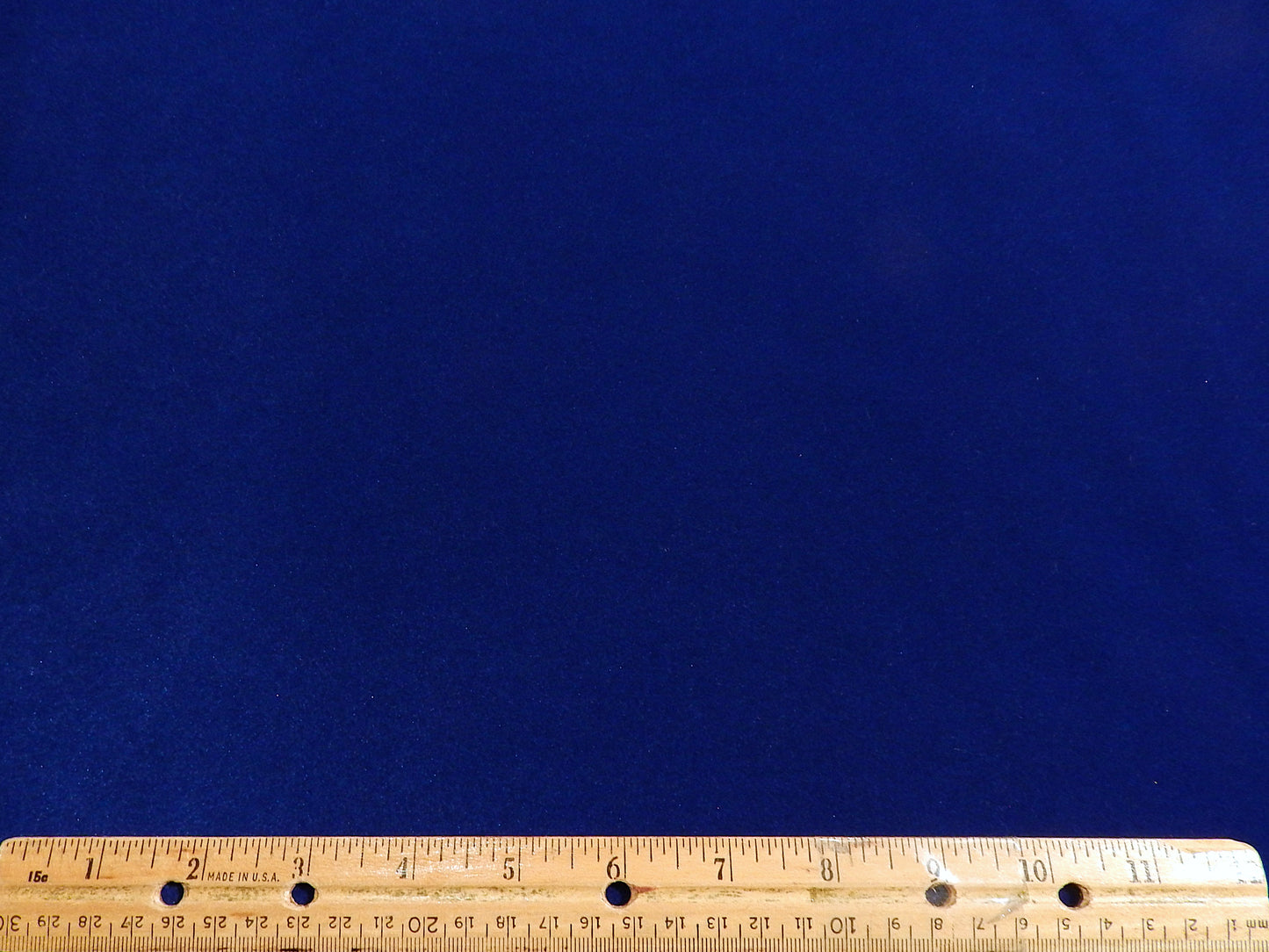 Bright Blue Cotton Velveteen