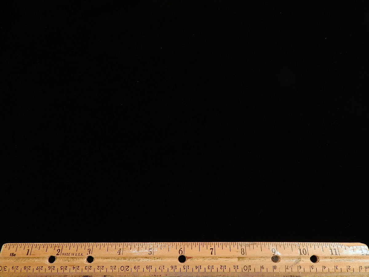 Black Cotton Velveteen