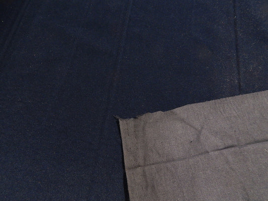 Navy Cotton Velveteen