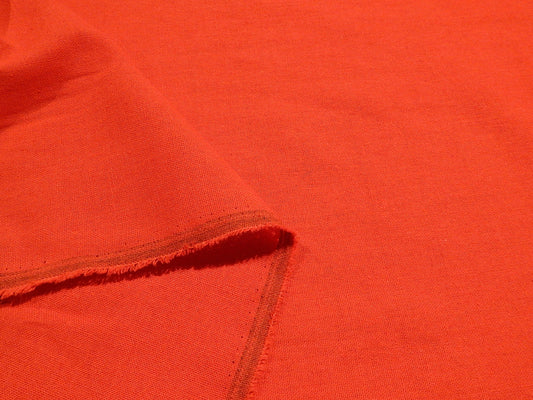 Tomato Red Linen