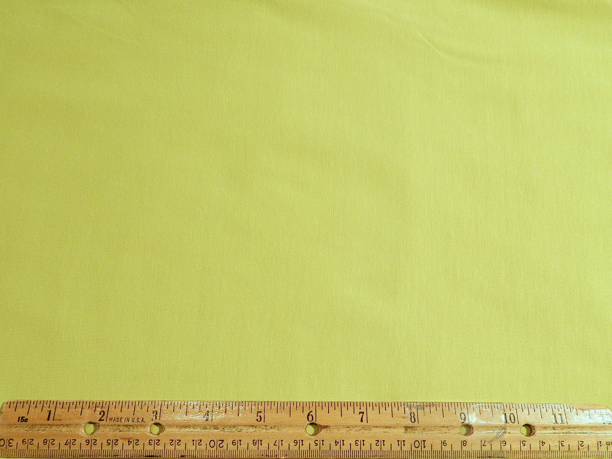 Chartreuse Cotton Spandex Jersey - Telio
