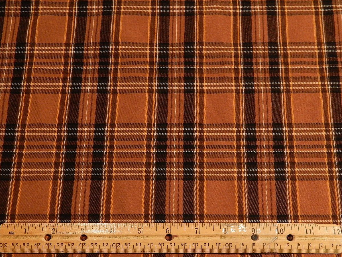 Copper Brushed Plaid