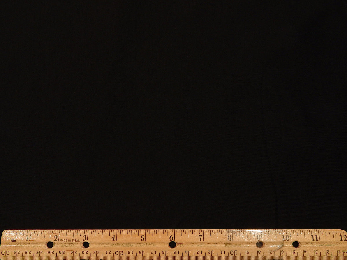Black Cotton Spandex Jersey - Telio