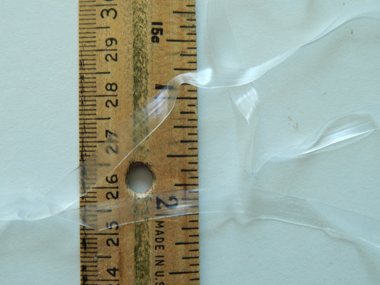 1/4" clear swimwear elastic