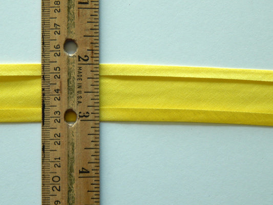 yellow bias tape