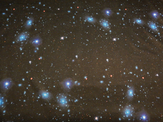 Space themed stretch fabric