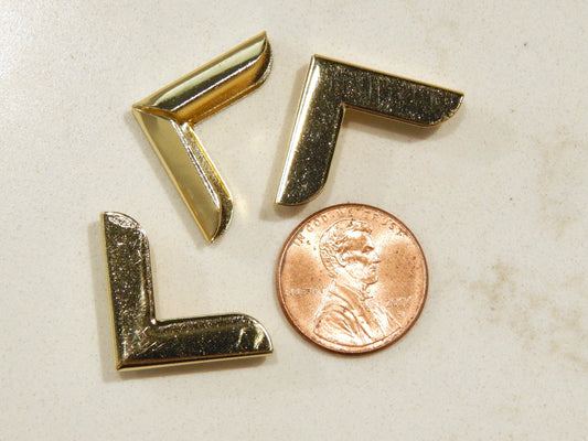Metal Bag Corners - Gold, Silver, & Iridescent