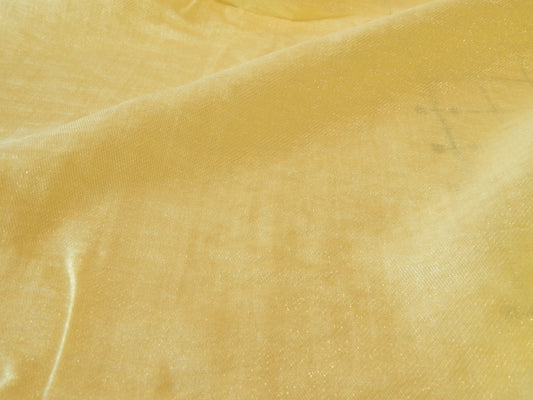 Lemon Glimmer Viscose Linen