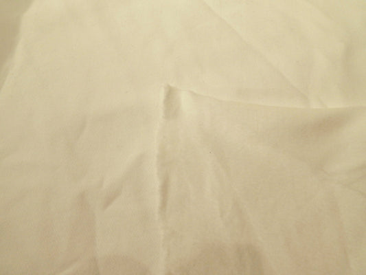 100% Cotton White Sweatshirt Fleece