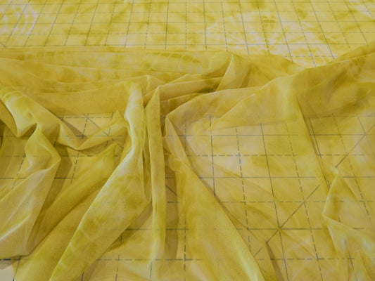 Lime Green Bursts Powermesh